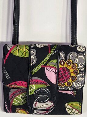 Vera Bradley Moon Blooms Hipster Cross Body Mini Purse